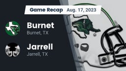 Recap: Burnet  vs. Jarrell  2023