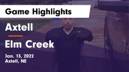 Axtell  vs Elm Creek  Game Highlights - Jan. 13, 2022