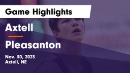 Axtell  vs Pleasanton  Game Highlights - Nov. 30, 2023