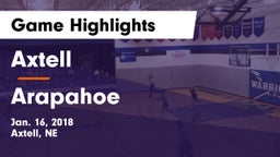 Axtell  vs Arapahoe  Game Highlights - Jan. 16, 2018