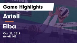 Axtell  vs Elba  Game Highlights - Oct. 22, 2019