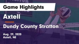 Axtell  vs Dundy County Stratton  Game Highlights - Aug. 29, 2020