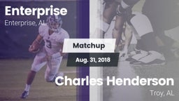Matchup: Enterprise High vs. Charles Henderson  2018