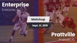 Matchup: Enterprise High vs. Prattville  2018