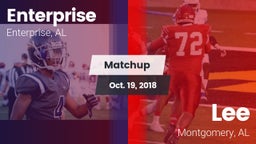 Matchup: Enterprise High vs. Lee  2018