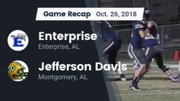 Recap: Enterprise  vs. Jefferson Davis  2018