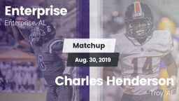 Matchup: Enterprise High vs. Charles Henderson  2019