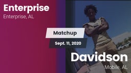 Matchup: Enterprise High vs. Davidson  2020