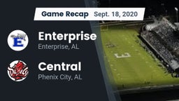Recap: Enterprise  vs. Central  2020