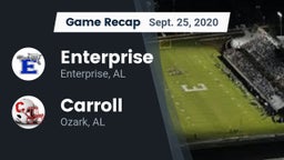 Recap: Enterprise  vs. Carroll   2020