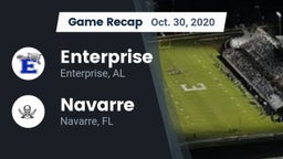 Recap: Enterprise  vs. Navarre  2020