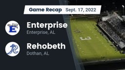 Recap: Enterprise  vs. Rehobeth  2022