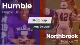 Matchup: Humble  vs. Northbrook  2019