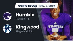 Recap: Humble  vs. Kingwood  2019