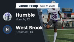 Recap: Humble  vs. West Brook  2021