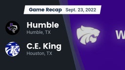 Recap: Humble  vs. C.E. King  2022