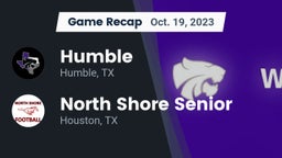 Recap: Humble  vs. North Shore Senior  2023