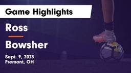 Ross  vs Bowsher  Game Highlights - Sept. 9, 2023