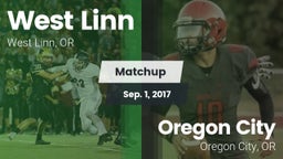 Matchup: West Linn High vs. Oregon City  2017