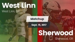 Matchup: West Linn High vs. Sherwood  2017