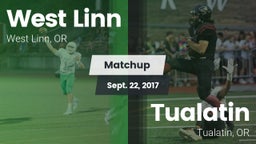 Matchup: West Linn High vs. Tualatin  2017