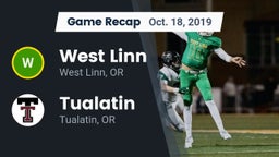 Recap: West Linn  vs. Tualatin  2019