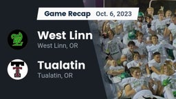 Recap: West Linn  vs. Tualatin  2023