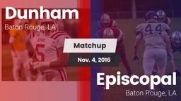 Matchup: Dunham  vs. Episcopal  2016