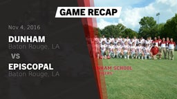 Recap: Dunham  vs. Episcopal  2016