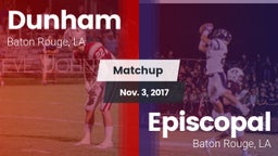 Matchup: Dunham  vs. Episcopal  2017