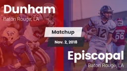 Matchup: Dunham  vs. Episcopal  2018