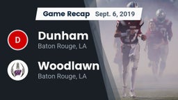 Recap: Dunham  vs. Woodlawn  2019