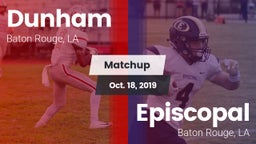 Matchup: Dunham  vs. Episcopal  2019