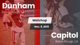 Matchup: Dunham  vs. Capitol  2019