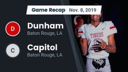 Recap: Dunham  vs. Capitol  2019