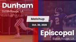 Matchup: Dunham  vs. Episcopal  2020