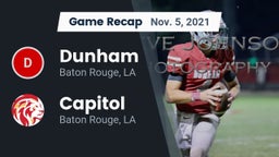 Recap: Dunham  vs. Capitol  2021