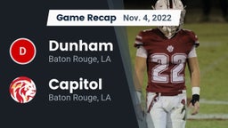 Recap: Dunham  vs. Capitol  2022