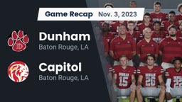 Recap: Dunham  vs. Capitol  2023