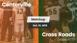 Matchup: Centerville High vs. Cross Roads  2018