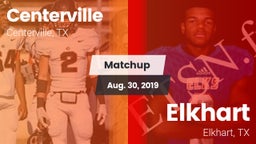 Matchup: Centerville High vs. Elkhart  2019