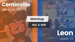Matchup: Centerville High vs. Leon  2019