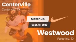 Matchup: Centerville High vs. Westwood  2020