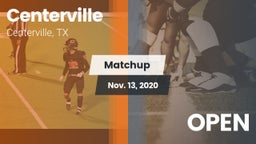 Matchup: Centerville High vs. OPEN 2020