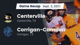 Recap: Centerville  vs. Corrigan-Camden  2021
