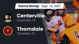 Recap: Centerville  vs. Thorndale  2021