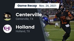 Recap: Centerville  vs. Holland  2021