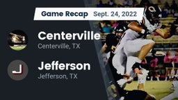 Recap: Centerville  vs. Jefferson  2022