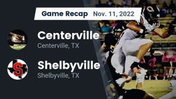 Recap: Centerville  vs. Shelbyville  2022
