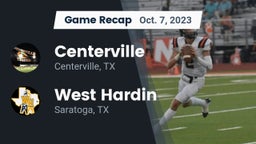 Recap: Centerville  vs. West Hardin  2023